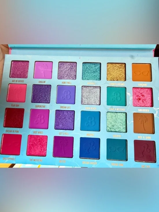 Glamlite Barbie Dream Summer Collection PR Box Makeup Set- Nearly Complete!!!! - Picture 6 of 15